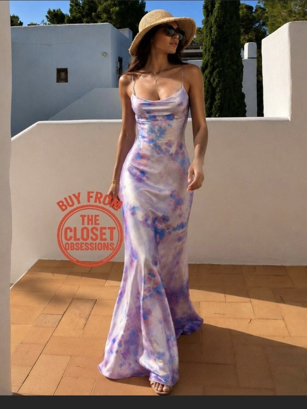 NWT ZARA SATIN EFFECT OPEN BACK LONG DRESS Pink Lilac